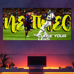 Messi Iconic Nutmeg Split Poster