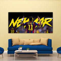 Neymar Barcelona Split Poster