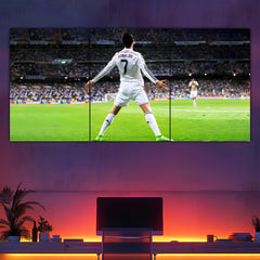 Ronaldo Suuiiii Celebration Split Poster