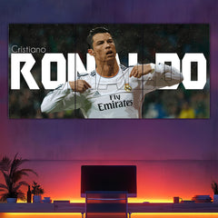 Ronaldo Real Madrid Split Poster