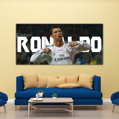 Ronaldo Real Madrid Split Poster