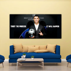 UCL Top Goal Scorer Split Poster