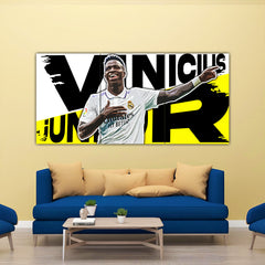 Vinicius Jr Split Poster