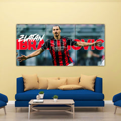 Zlatan Ibrahimović Split Poster