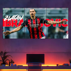 Zlatan Ibrahimović Split Poster