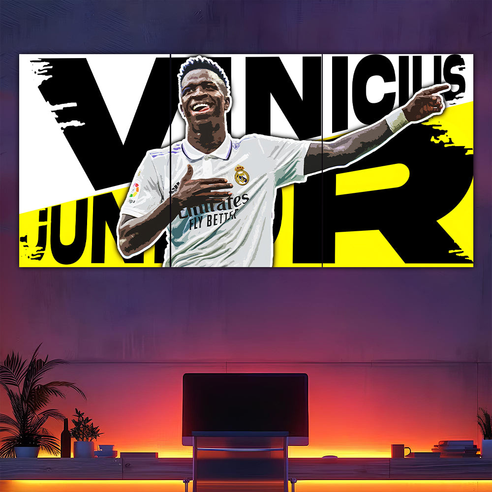 Vinicius Jr Split Poster