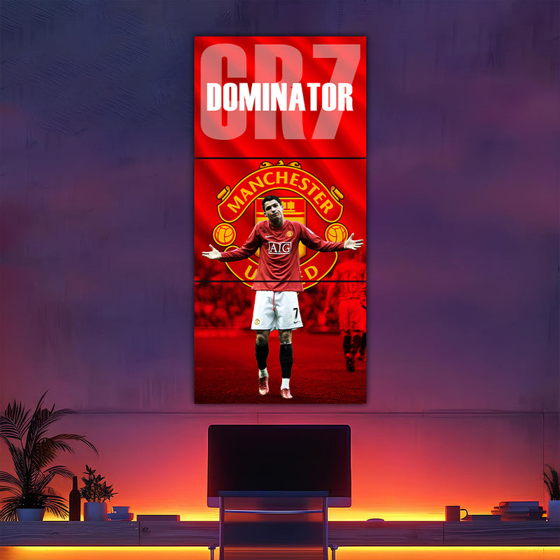 CR7 Dominator Split Poster