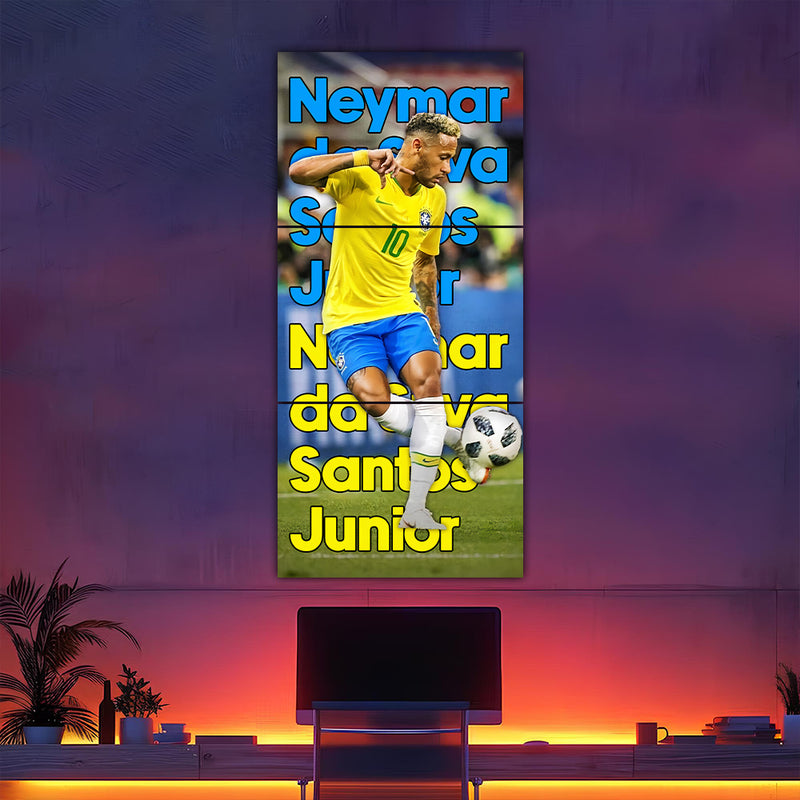 Neymar da Silva Split Poster