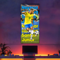 Neymar da Silva Split Poster