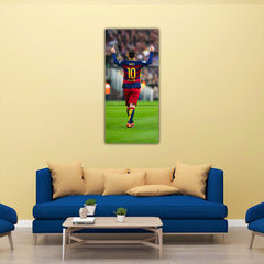 Messi Barcelona Amazing Split Poster