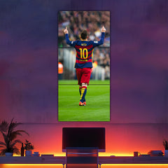 Messi Barcelona Amazing Split Poster
