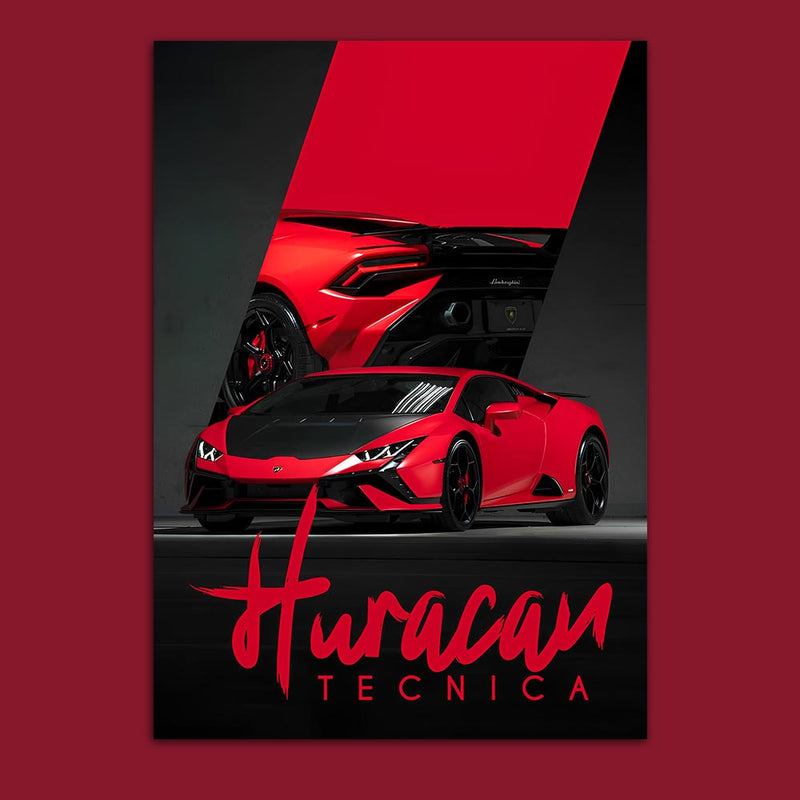 Huracan Technica Poster