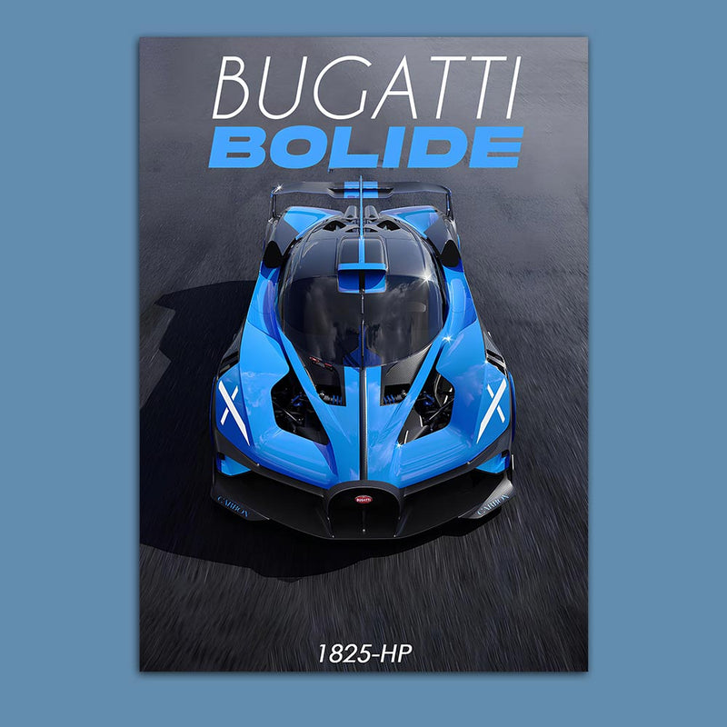 Bugatti Bolide Poster