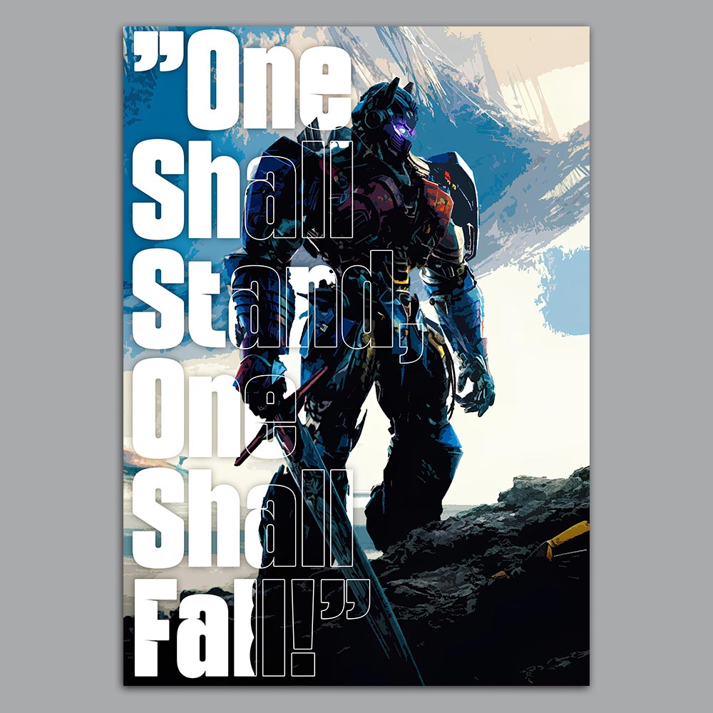 One Shall Stand One Shall Fall Poster