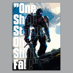 One Shall Stand One Shall Fall Poster