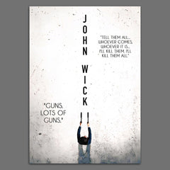 John Wick "Tell Them All" Poster