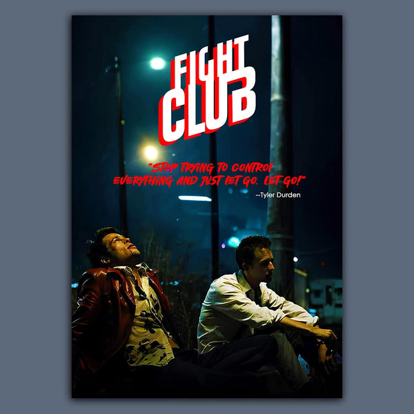 Fight Club Quote Poster