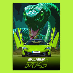 Mclaren 570S Poster