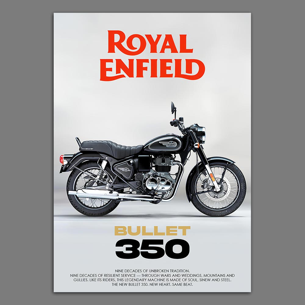 Bullet 350 Poster
