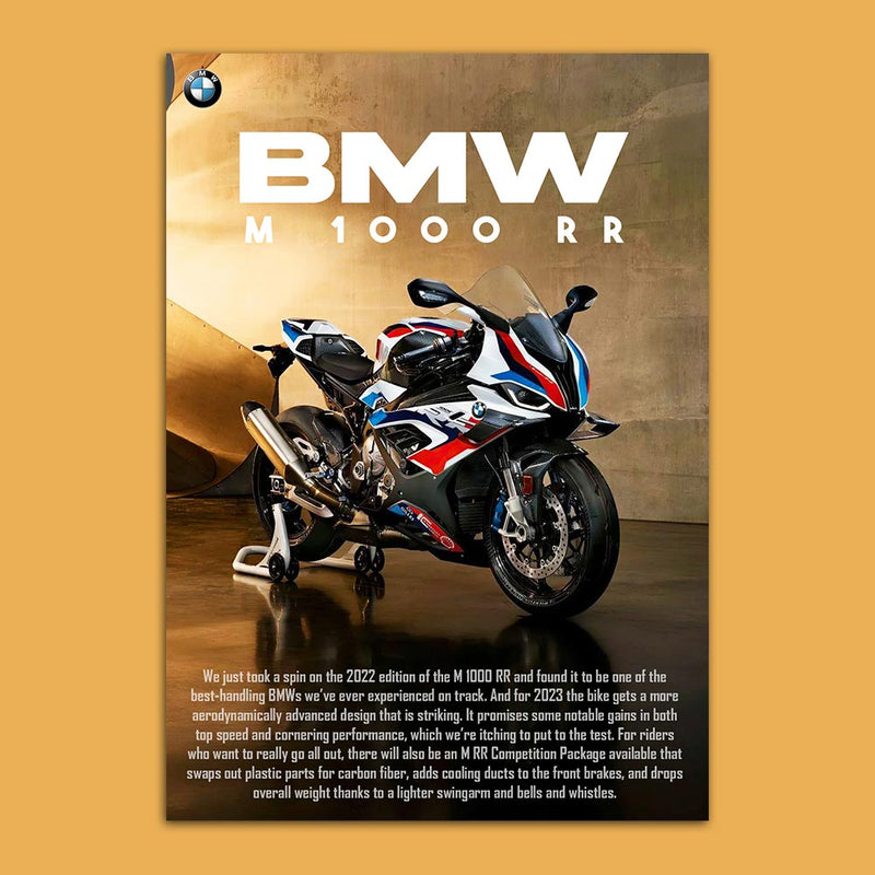 BMW M-1000 RR Poster