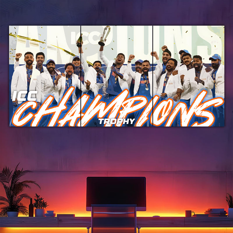 Champions Trophy 2025 Split Design