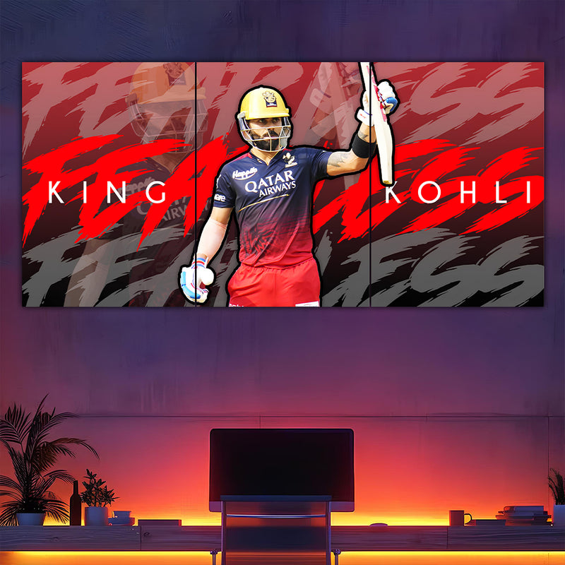Virat Kohli Fearless Split Design
