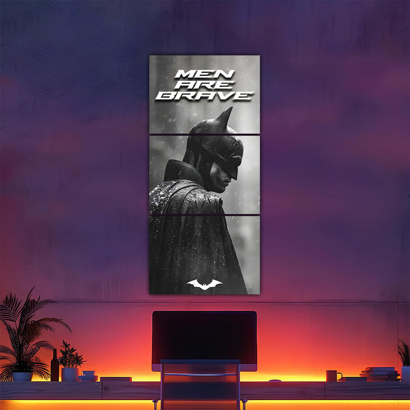 Men Are Brave Split Poster