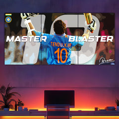 Master Blaster Split Poster