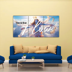 Trust The Divine Split Poster