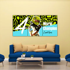 Lando Norris World Champion Split Poster | F1 |