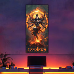 Shiva Tandava Split Poster
