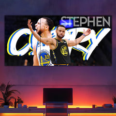 Steph Curry Split Poster