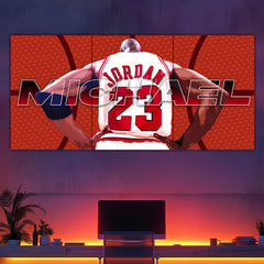 MJ 23 Split Poster