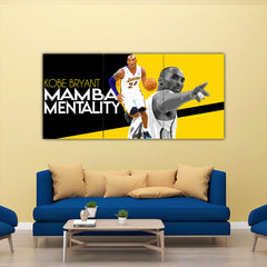 Mamba Mentality Split Poster