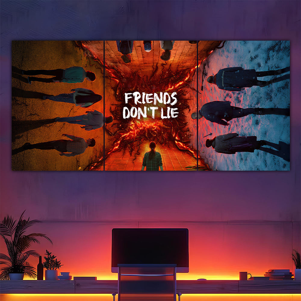 Friends Don't Lie Split Poster