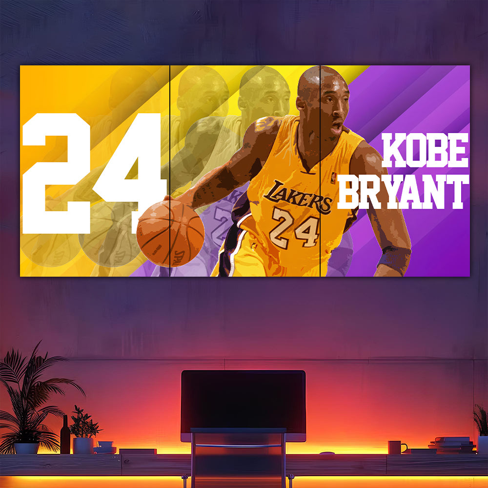 Kobe 24 Split Poster