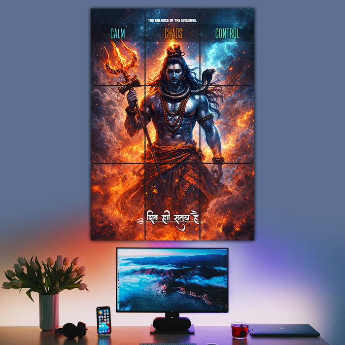 Shiv Hi Satya Hai Block Kit (Set Of 9)