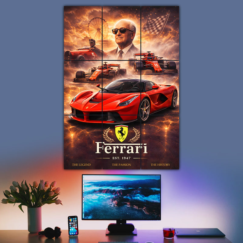 Ferrari Block Kit (Set Of 9)