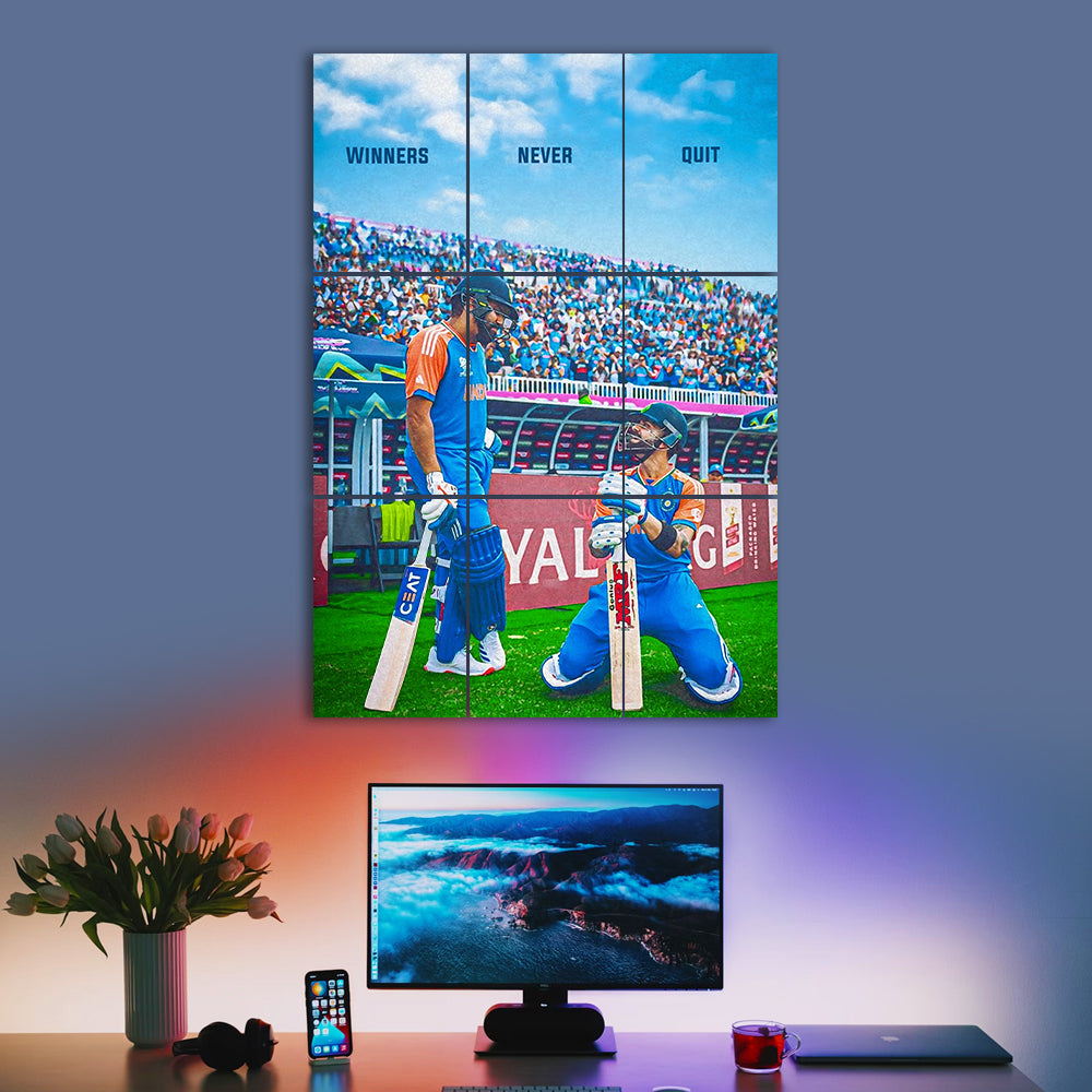 Rohit - Virat Block Kit (Set Of 9)