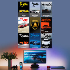 Lamborghini Block Kit (Set Of 9)