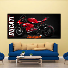 Ducati Superleggera V4 Split Poster
