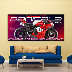 Ducati Panigale V4 Split Poster