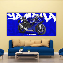 YZF R1 Split Poster