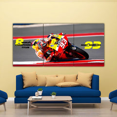 Marc Marquez World Champion Split Poster