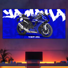 YZF R1 Split Poster