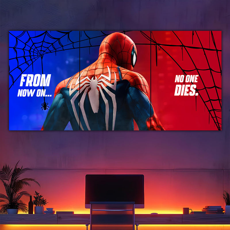From Now On No One Dies Split Poster