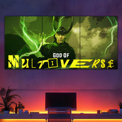 God Of Multiverse Split Poster