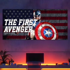 The First Avenger Split Poster
