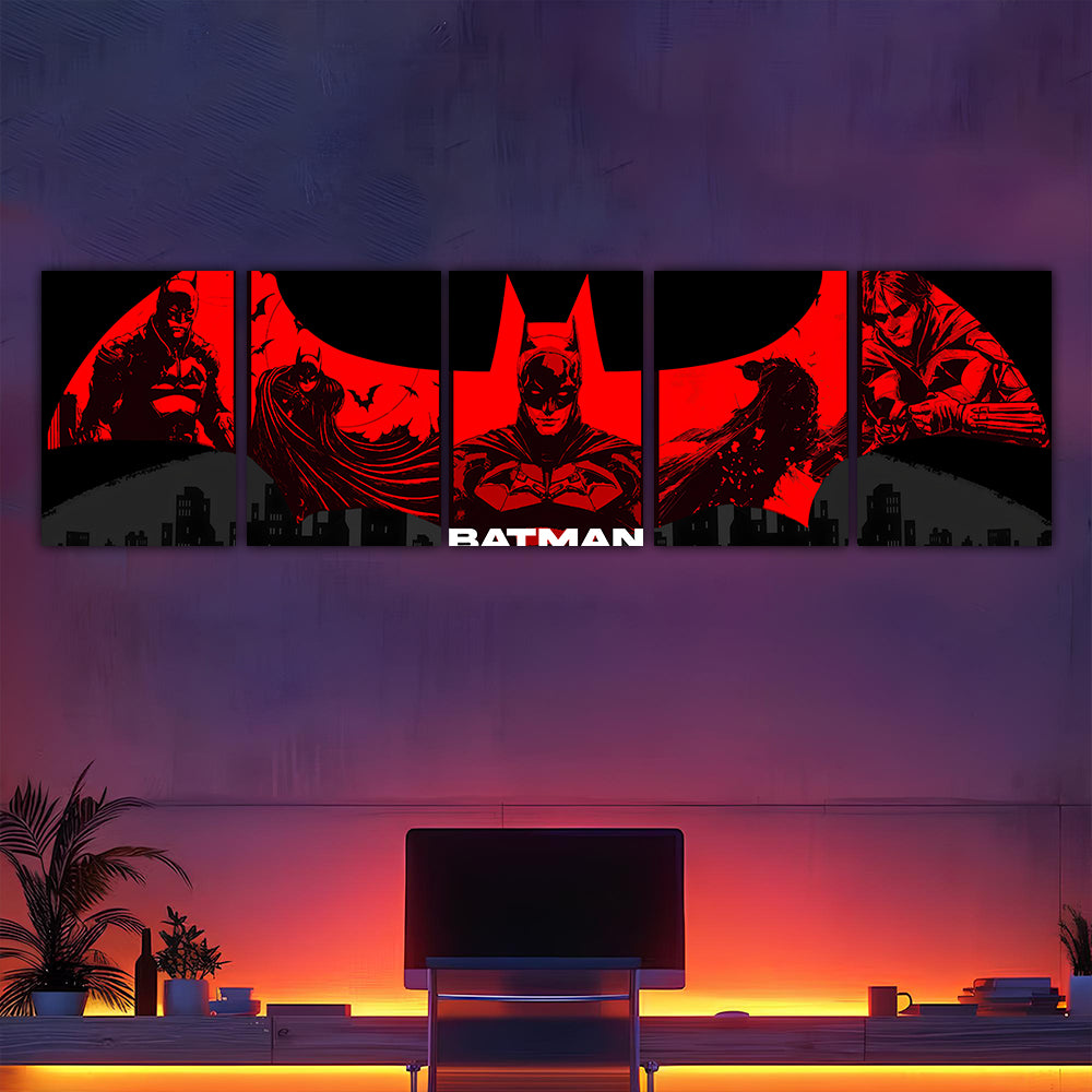Batman - 5 Panel Split Poster