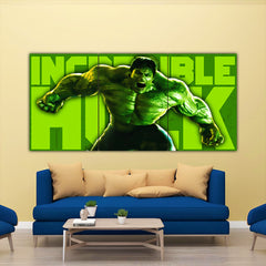 Incredible Hulk Split Poster